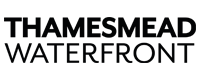 Thamesmead Waterfront logo black